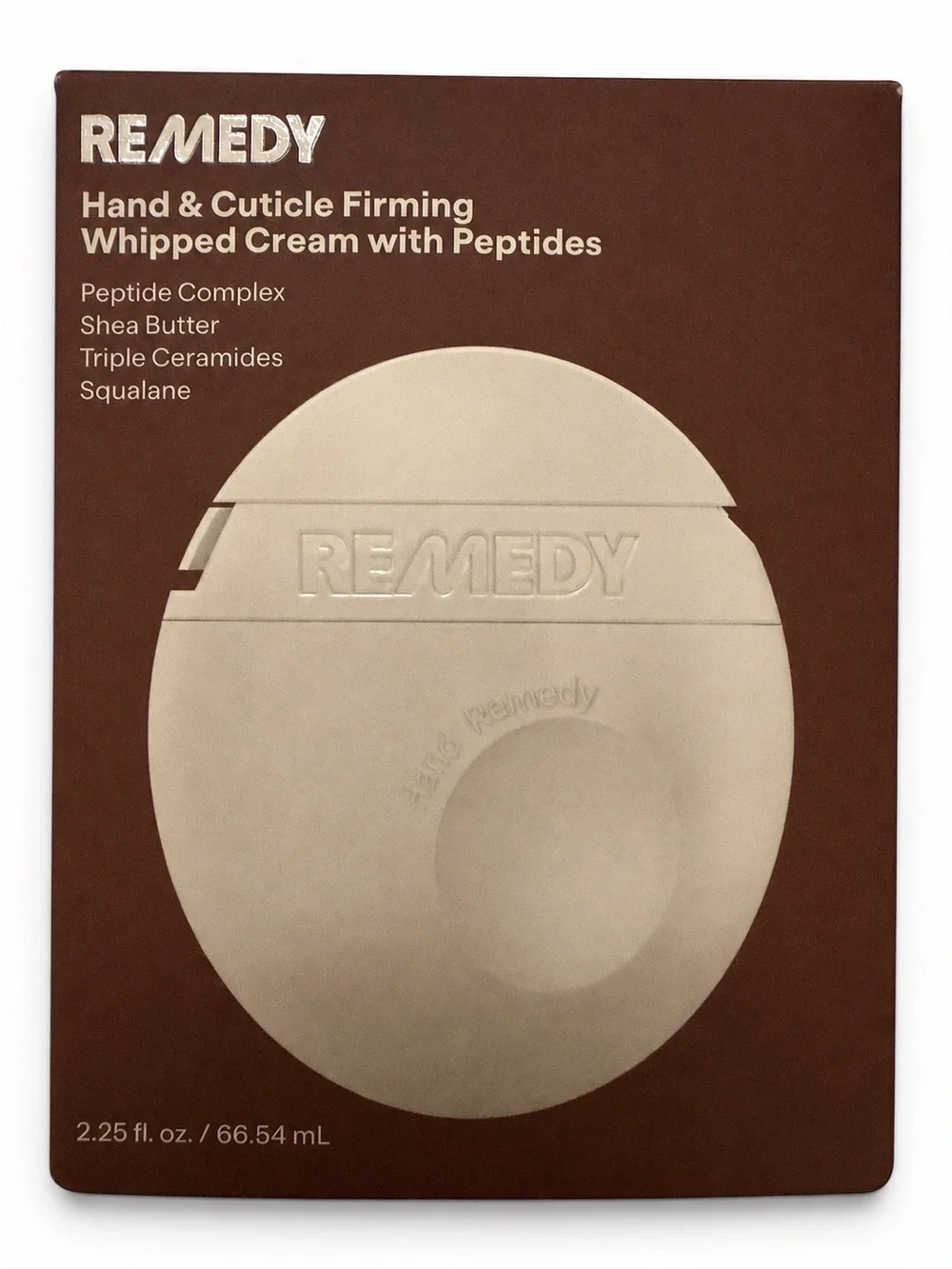REMEDY whipped hand